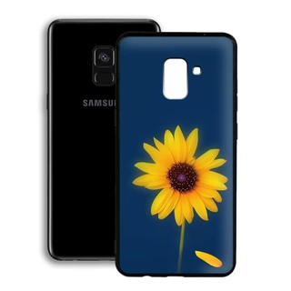 [FREESHIP ĐƠN 50K] Ốp lưng Samsung Galaxy A8 2018 - 02018 0327 SUNFLOWER06 - Viền TPU Dẻo