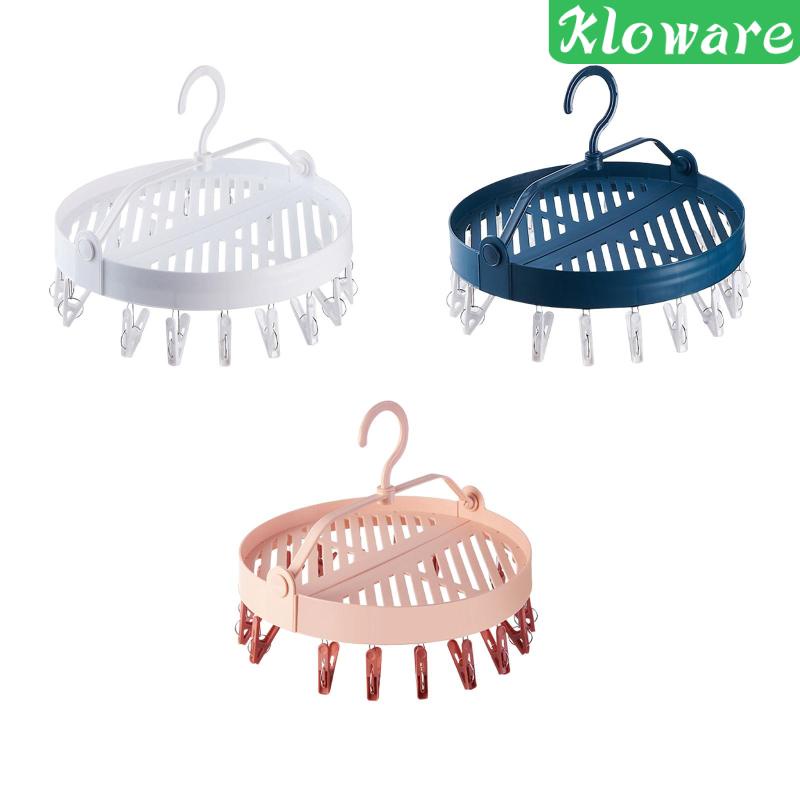 Móc Treo Phơi Đồ Lót / Vớ Có Thể Xoay Tiện Dụng