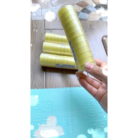 Băng keo văn phòng phẩm 1 cây 12 cuộn chất lượng cao