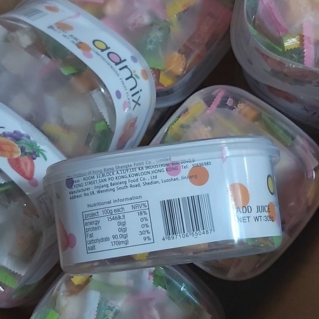 Kẹo dẻo trái cây Admix Adorable Hong Kong - Date T10/2024