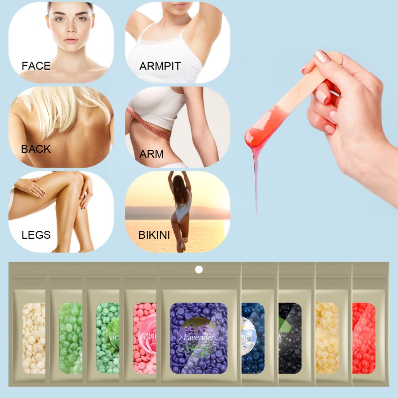 Hạt Đậu Tẩy Lông Vùng Da Dưới Cánh Tay/Chân/Bikini Làm Đẹp Cho Nam Nữ