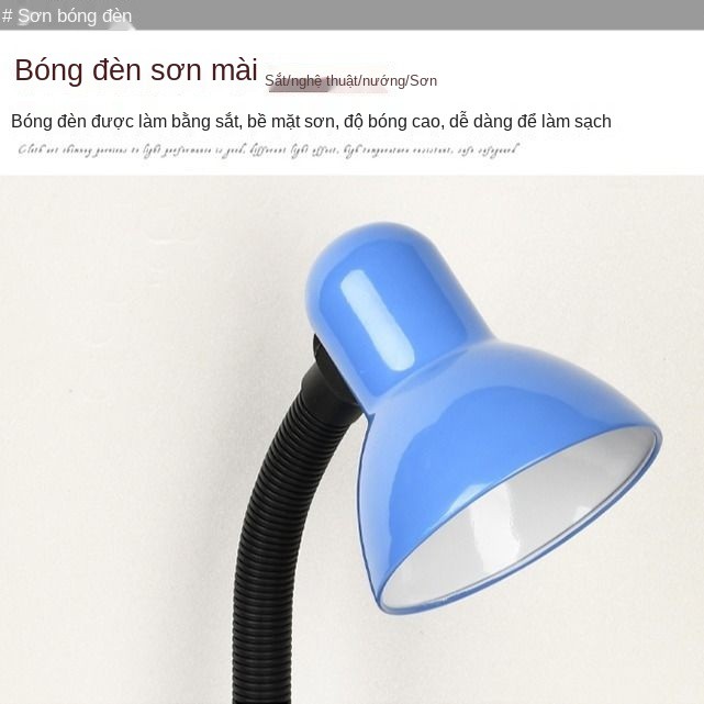 bóng có thể thay thế] phích cắm LED bảo vệ mắt Đèn bàn nhỏ, học sinh viết bàn, đọc sách