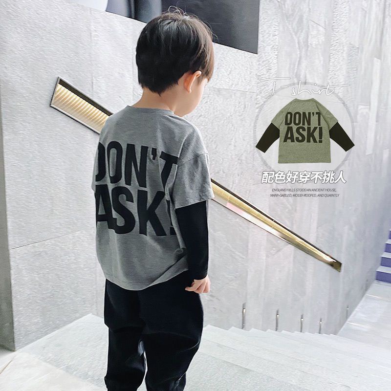 Áo thun dài tay Áo thu đông  bé Trai Gái chất thun lạnh mềm mại 8-20kg