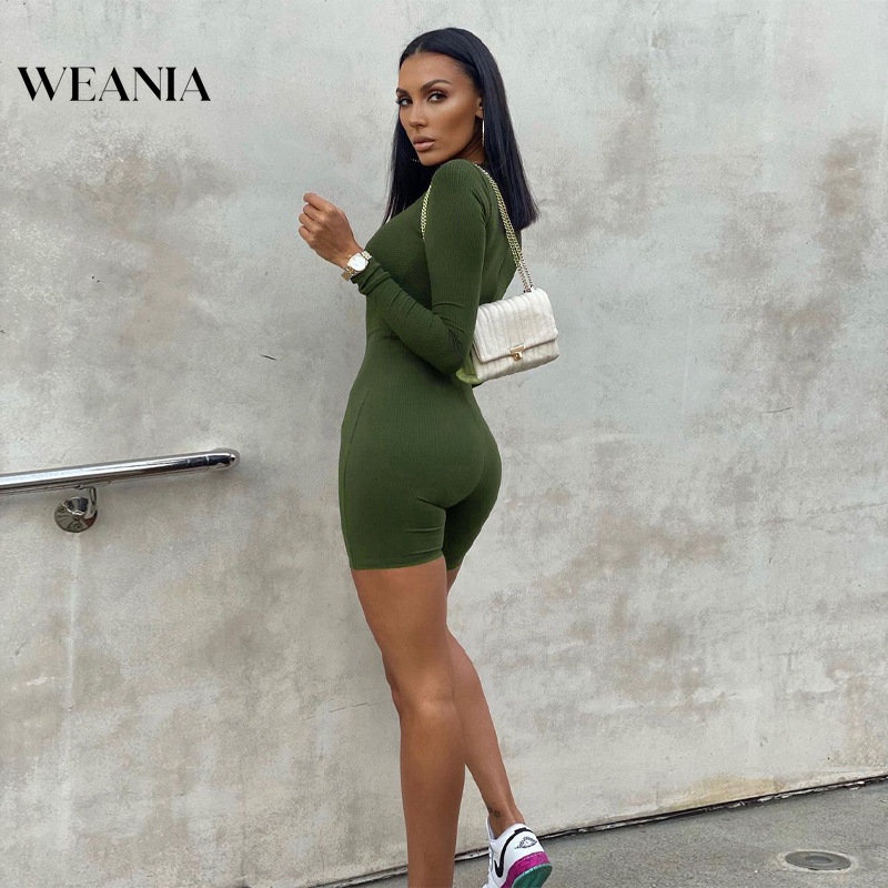 Áo liền quần Tay Dài Chất Cotton Thiết Kế Đơn Giản Hợp Thời Trang