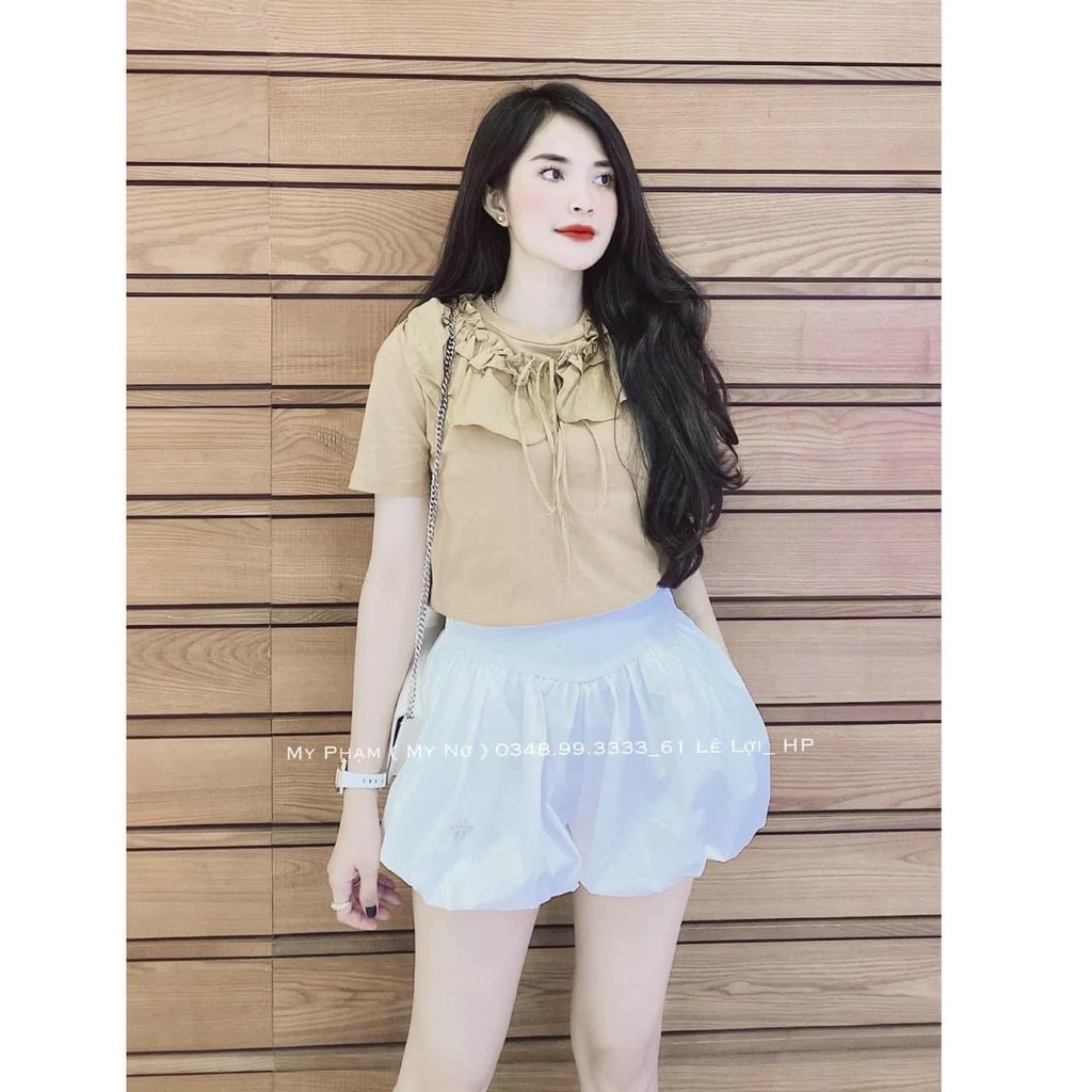 Quần sooc bồng tag ong siêu xinh