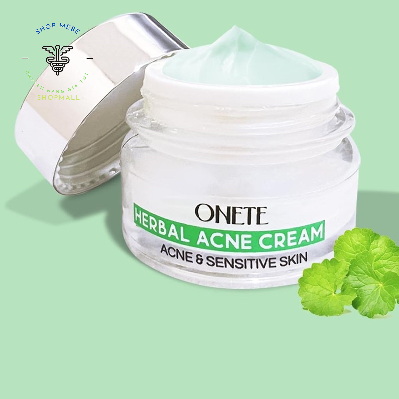Kem mụn Onete thảo dược 20g giảm mụn mờ thâm mờ sẹo