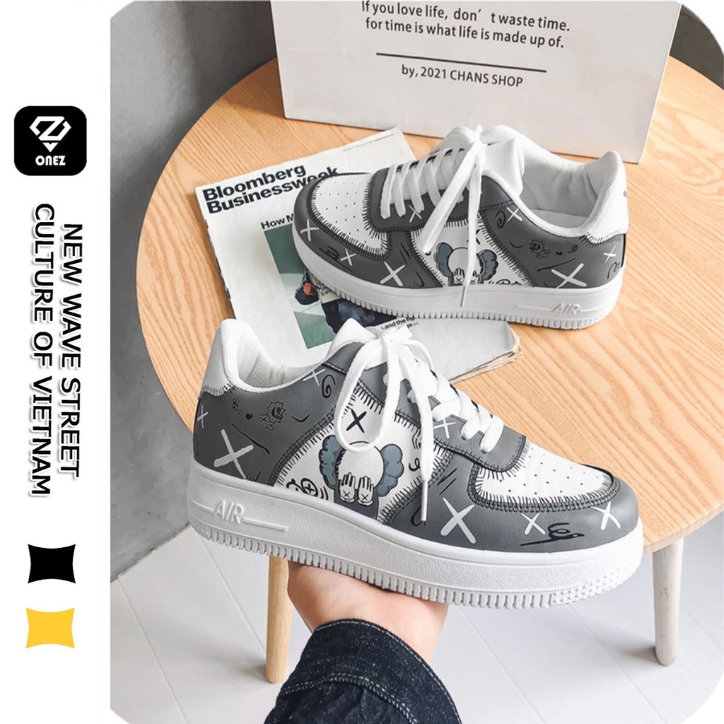 Giày Thể Thao Giày Sneaker ONEZ Nam ZG1, Giày Thể Thao Bata Nam Hàn Quốc Phối Cực Chất Khi Đi Chơi, Đi Học ONEZ