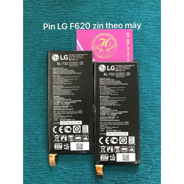 Pin LG Zero H650 (BL_T22) zin_mới 100%