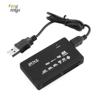✌ FT ✌ All in 1 Card Reader Adapter SD TF CF MS Micro (M2) USB 2.0 Card Muti-Card