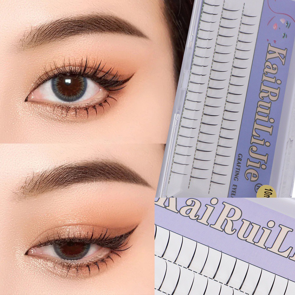 [Hàng mới về] Lông Mi Giả Mềm Mại Tự Nhiên Hình Chữ C Chuyên Dụng Cho Nối Mi