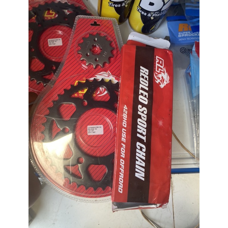 Nhông Sên Dĩa Redleo cho ex150