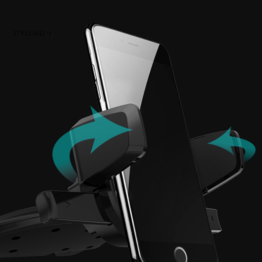 Giá Đỡ Điện Thoại Đa Năng Gắn Trên Ô Tô Xoay 360 Độ