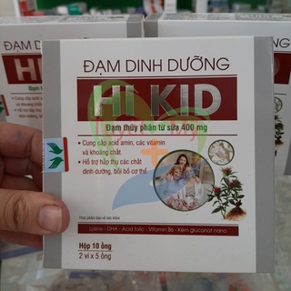 Đạm dinh dưỡng hikid bổ sung dinh dưỡng, khoáng chất, kích thích ăn ngon, tăng cường hấp thu, giúp bé tăng cân