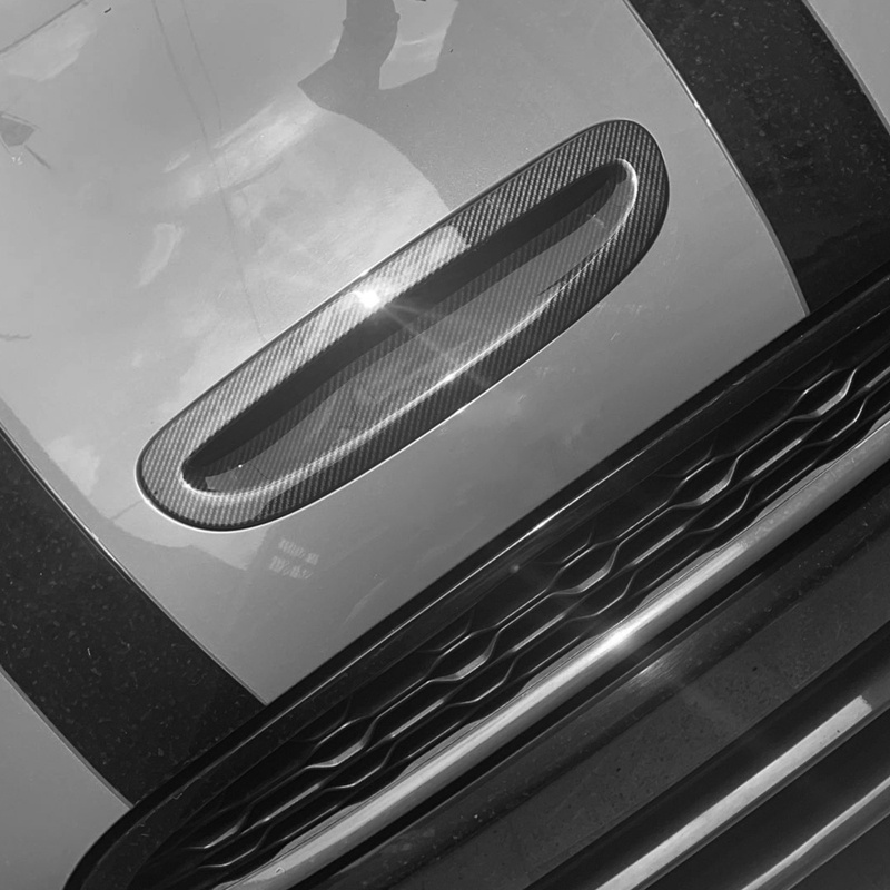 Vỏ Bọc Lỗ Thông Gió Xe Hơi MINI Cooper F55 F56 One 3 Door 2014-2021 Bằng Sợi Carbon