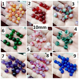 Đá phong thủy 10mm - 1.5k / hạt [ Đá Vân 10mm ]
