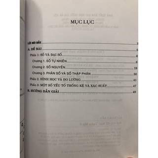Sách - Đố vui để học Toán lớp 6
