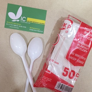 Thìa nhựa bịch 50 chiếc