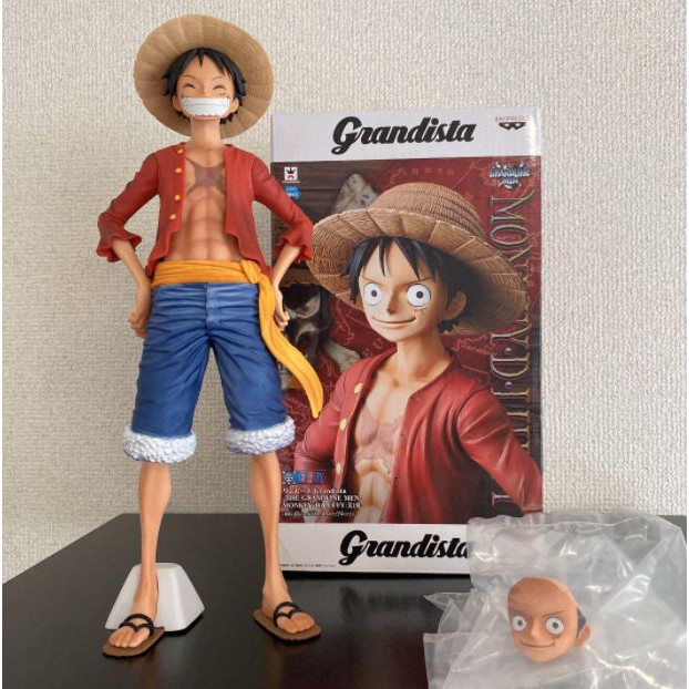 Mô hình One Piece chính hãng -  Monkey D Luffy - Grandista chính hãng của Banpresto