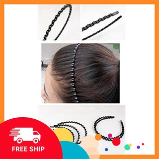 [FREESHIP_Hàng Auth] Bờm cài tóc đen tiện dụng (BTD01)