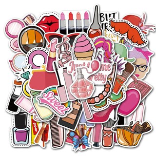 Sticker MỸ PHẨM CÁC CÔ GÁI nhựa PVC không thấm nước, dán nón bảo hiểm, laptop, điện thoại, Vali, xe,  Cực COOL#13
