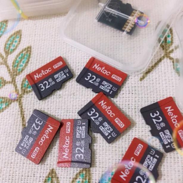 Thẻ nhớ Micro SD Netac Pro 32Gb class 10 98MB/s