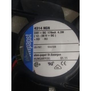 Quạt tản nhiệt ebm 24v 12cm