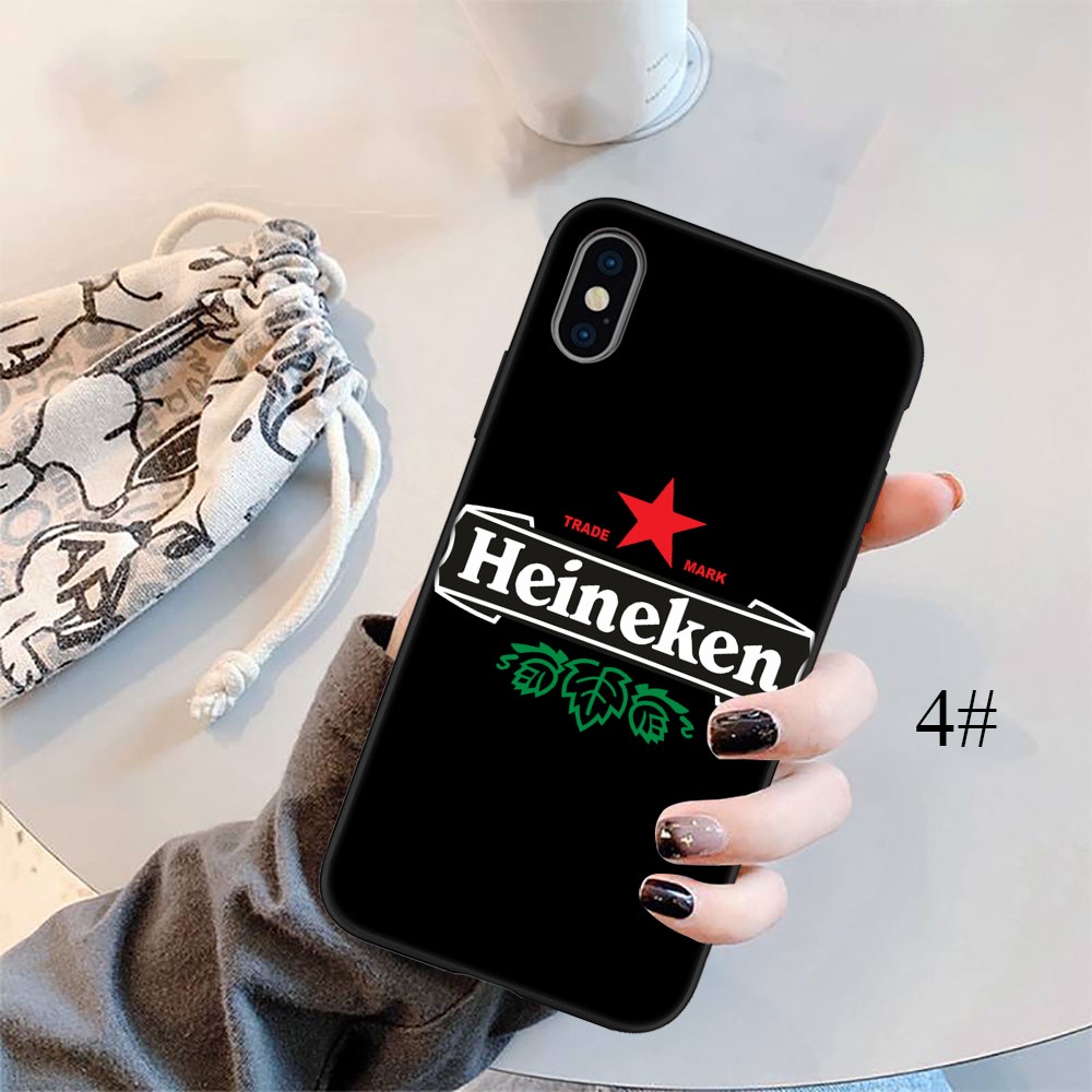 Ốp điện thoại silicon mềm hình logo Heineken Usi65 thích hợp cho Iphone 13 12 Pro Max Mini Xs Max X