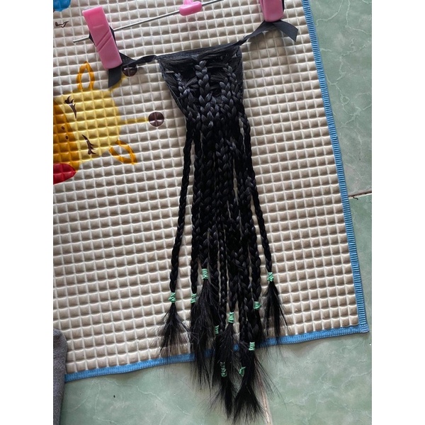 Tóc giả cột rít bính nhỏ ❤️free ship ❤️ hàng cao cấp