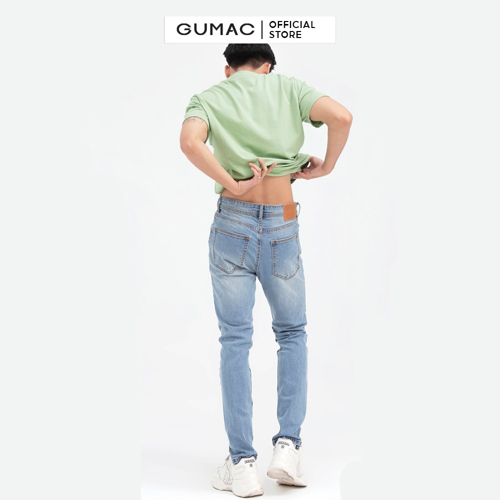 Áo thun nam trơn cổ tròn GUMAC ATNB619 | BigBuy360 - bigbuy360.vn