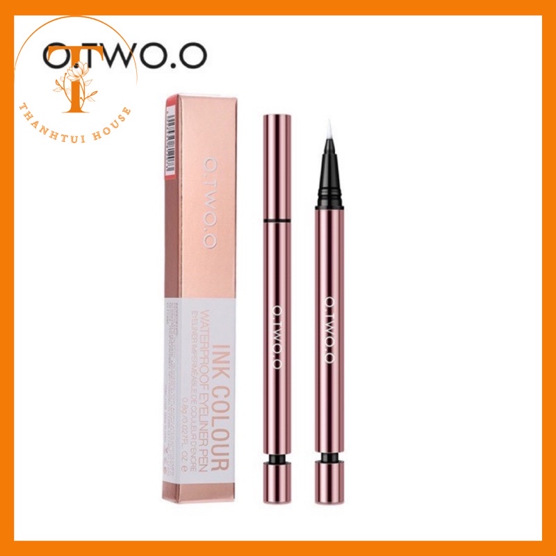 Bút kẻ mắt O.TWO.O INK COLOUR nhanh khô lâu trôi