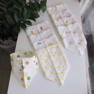 Combo 5 yếm tam giác xô xuất Nhật