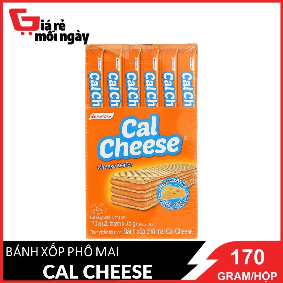 Bánh xốp phô mai Cal Cheese 153g