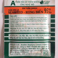 Phân hữu cơ  SEAWEED - bổ sung amino từ Rong biển 95% giúp mát cây khỏe rễ