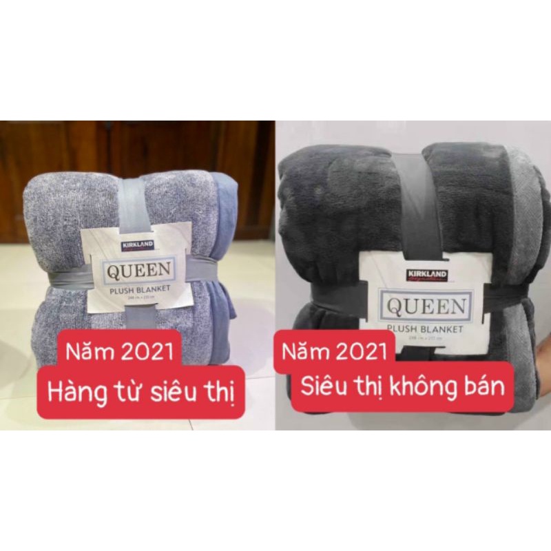 Chăn lông cừu Kirkland Mỹ chính hãng