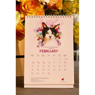 Lịch để bàn 2019