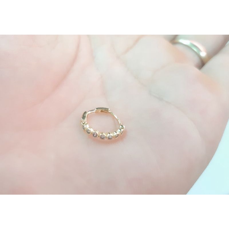 KHUYÊN VÒNG ĐÍNH ĐÁ/ KHUYÊN XI BẠC 925
