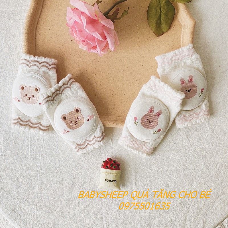 TẤT BẢO VỆ ĐẦU GỐI CHO BÉ Phong Cách HÀN QUỐC KNEED PAD ORGANIC