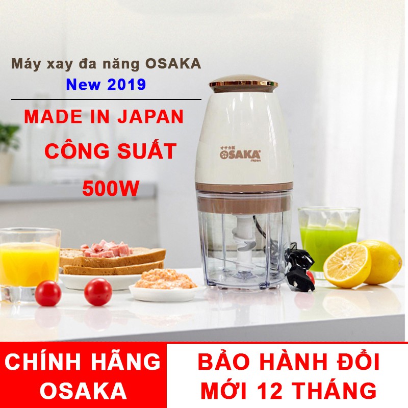 Máy Xay Thịt Xay Đá Đa Năng Osaka Nhật Bản Chính Hãng 2019