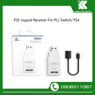 Cục phát bluetooth ds50 chuyển đổi tay cầm ps5 chơi trên xbox, ps4, nintendo switch