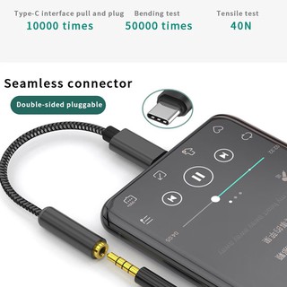 TA11-R50 Type-c To 3.5mm Digital Decoding Audio Transfer Cable DAC Audio HIFI Amp Adapter