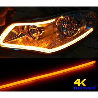 Cặp 2 dây Led audi silicon 60cm độ đèn mí mắt daylight