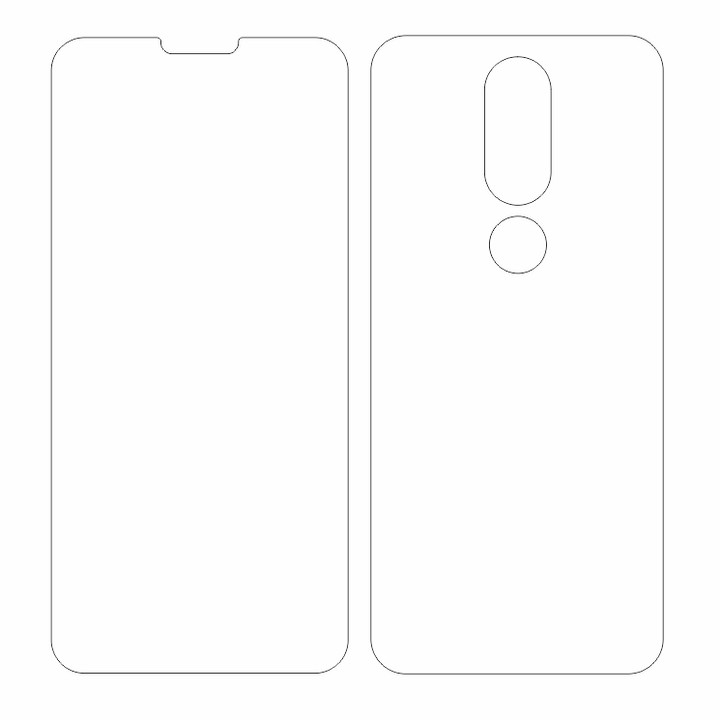 Dán dẻo Nokia 6.1 Plus Hydrogel full