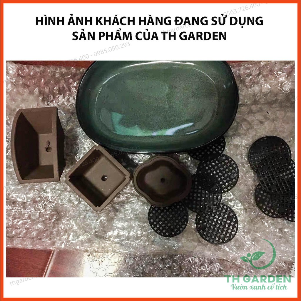 Tấm Nhựa Bịt Lỗ Lỗ Thoát Nước Chậu Cây