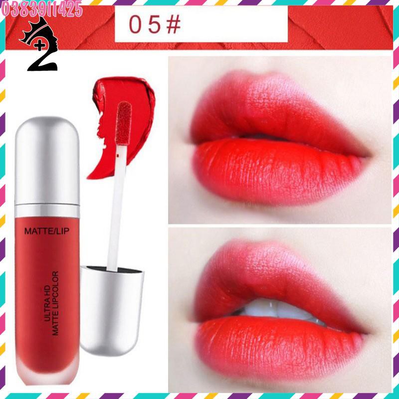 Son kem lì Novo Big Ultra HD Matte Lip bền màu chống trôi TTP