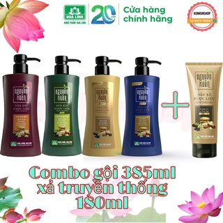 Combo bộ dầu gội và xả Nguyên Xuân 350ml tặng 35ml giành cho mọi loại tóc
