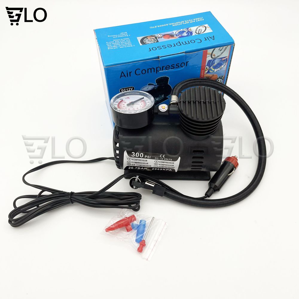 Máy Bơm Lốp Xe Hơi Air 12v Dùng Cổng Mồi Thuốc