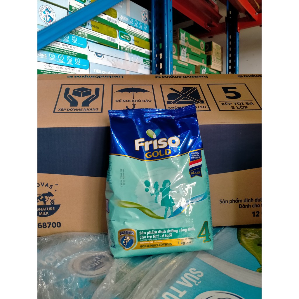 SỮA BỘT FRISO GOLD 4 TÚI 1KG CẢI TIẾN NHẬP KHẨU HÀ LAN