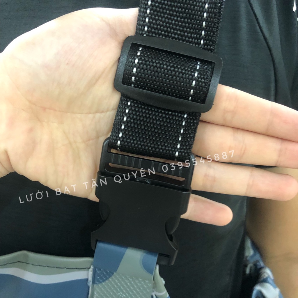 Bộ yếm - Quần liền ủng lội nước chống thấm loại dày 1,05mm tặng phụ kiện, keo vá, đai, đai thắt lưng