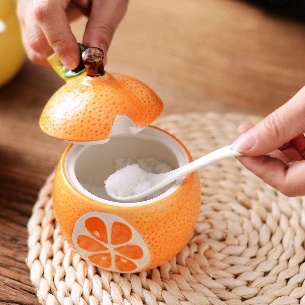 Hũ đựng gia vị hình trái cây