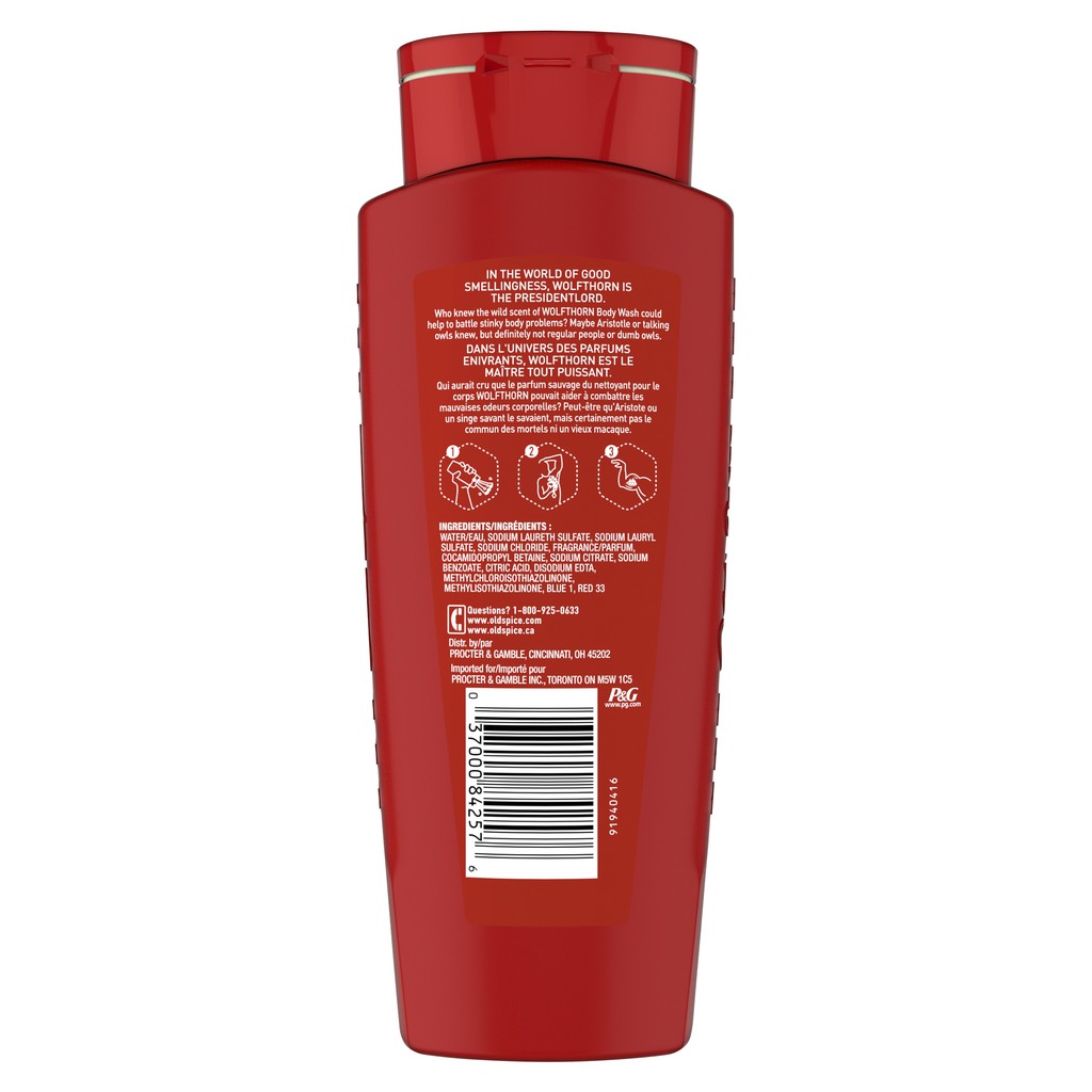 [FREESHIP-HÀNG AUTH] Sữa Tắm Old Spice Wolfthorn 473ml